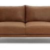 Habitat Moore Leather 2 Seater Sofa - Tan -Sofa Discount Store 1173778 R Z001A