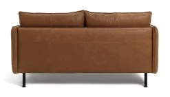 Habitat Moore Leather 2 Seater Sofa - Tan -Sofa Discount Store 1173778 R Z002A
