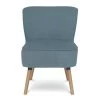 Habitat Eppy Fabric Accent Chair - Blue 1 Habitat Eppy Fabric Accent Chair - Blue -Sofa Discount Store 1230116 R Z001A