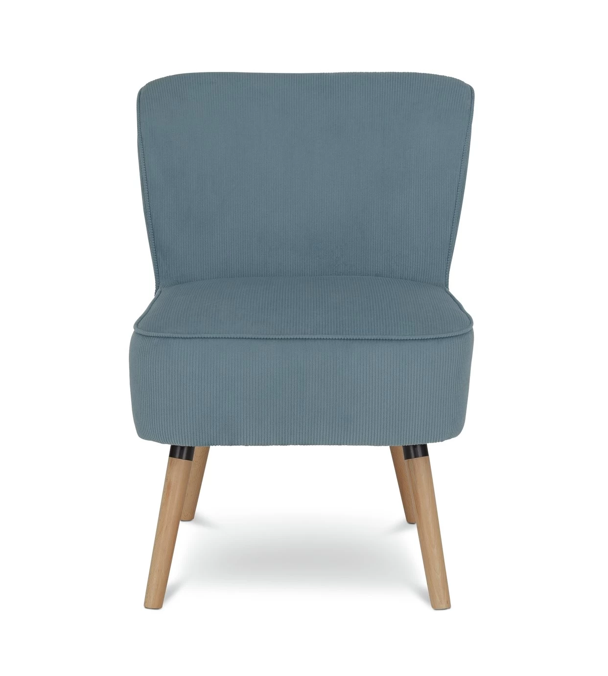 Habitat Eppy Fabric Accent Chair - Blue 8 Habitat Eppy Fabric Accent Chair - Blue - Image 6