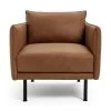 Habitat Moore Leather Armchair - Tan -Sofa Discount Store 1257216 R Z001A
