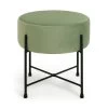 Habitat Jax Metal Footstool - Mint Green -Sofa Discount Store 1259056 R Z001A