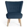 Habitat Alexis Velvet Cocktail Chair - Navy 1 Habitat Alexis Velvet Cocktail Chair - Navy -Sofa Discount Store 1341270 R Z001A
