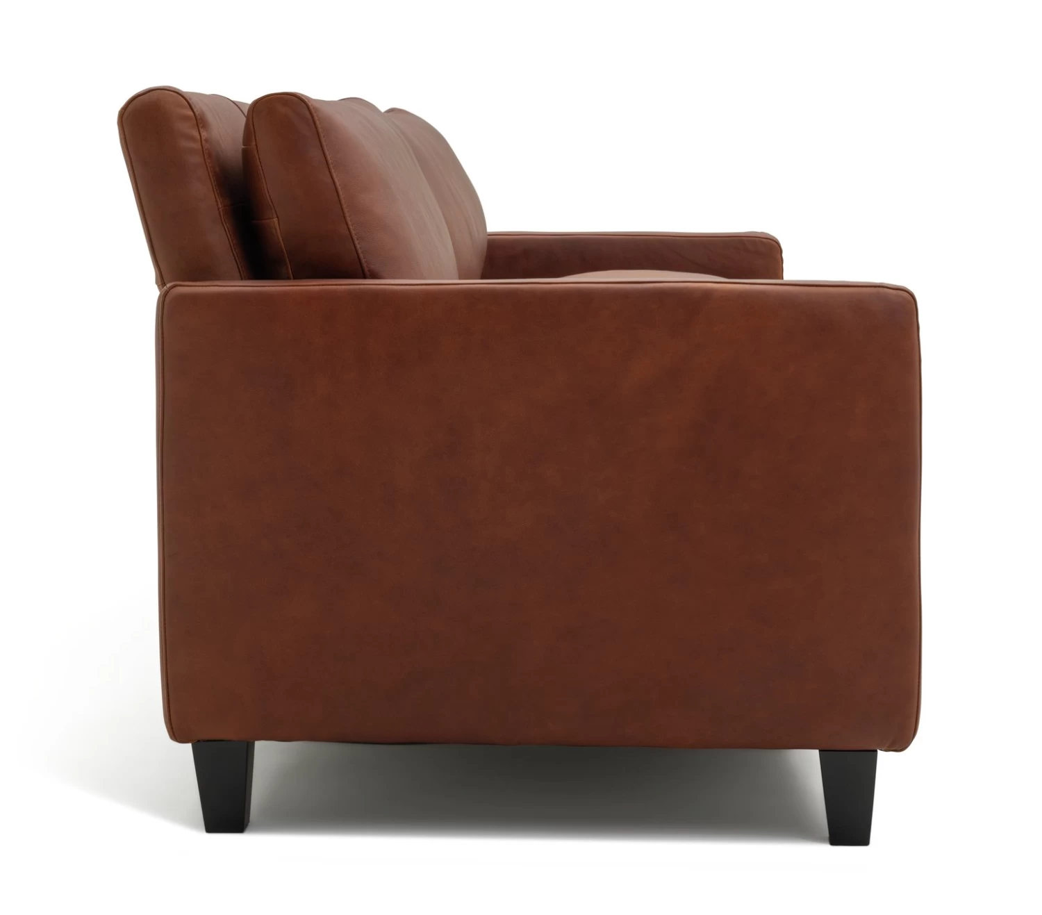 Habitat Chester Leather 3 Seater Sofa - Dark Feet - Tan 9 Habitat Chester Leather 3 Seater Sofa - Dark Feet - Tan - Image 7