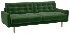 Habitat Fenner Velvet 3 Seater Sofa - Moss Green 15 Habitat Fenner Velvet 3 Seater Sofa - Moss Green -Sofa Discount Store 1350443 R Z008A