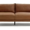 Habitat Moore Leather 3 Seater Sofa - Tan -Sofa Discount Store 1352616 R Z001A