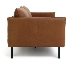 Habitat Moore Leather 3 Seater Sofa - Tan 18 Habitat Moore Leather 3 Seater Sofa - Tan -Sofa Discount Store 1352616 R Z004A