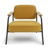 Habitat Jesper Fabric Accent Chair - Yellow -Sofa Discount Store 1402047 R Z001A