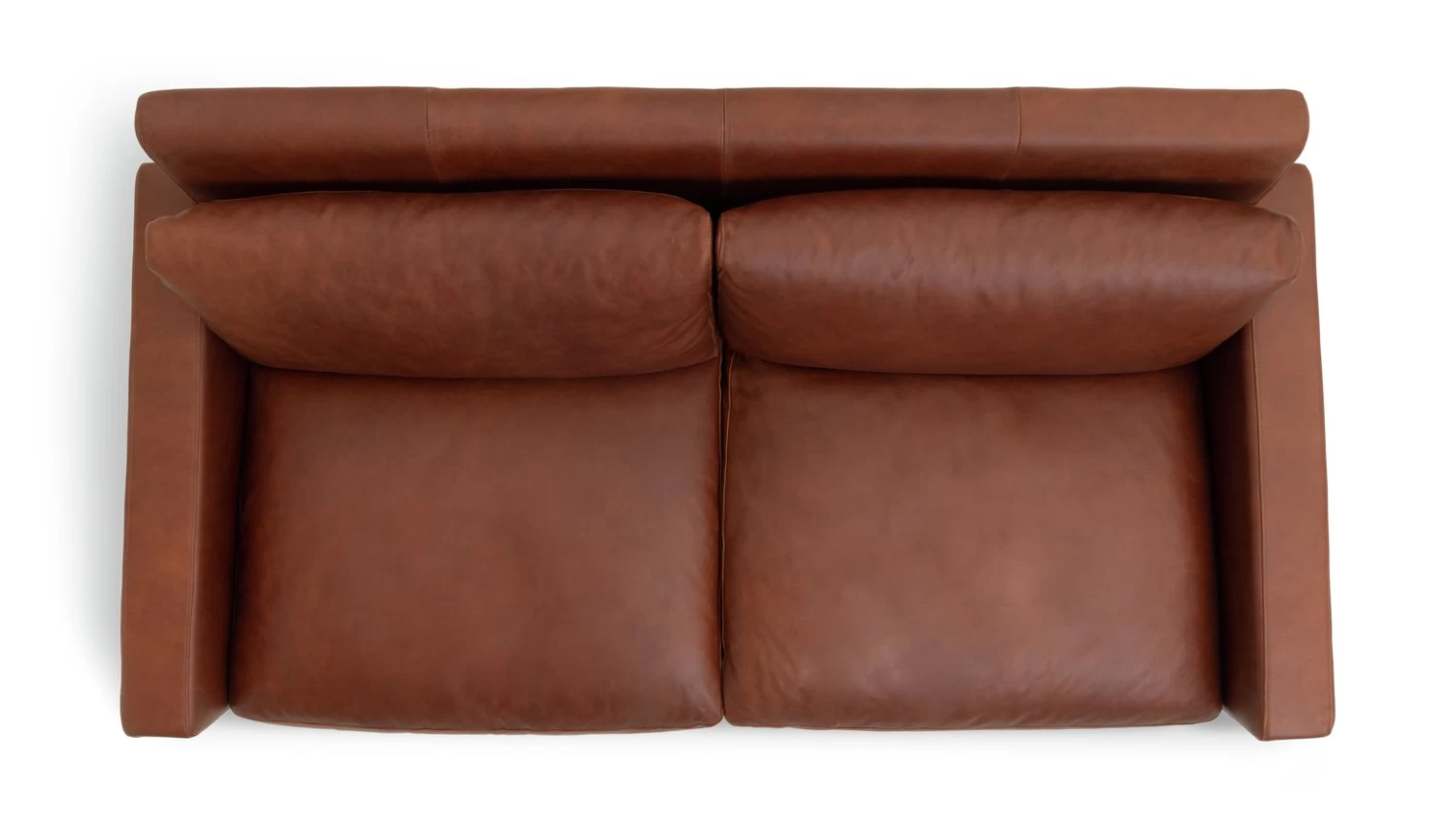 Habitat Chester Leather 2 Seater Sofa - Dark Feet - Tan 10 Habitat Chester Leather 2 Seater Sofa - Dark Feet - Tan - Image 8