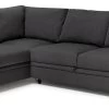 Habitat Seattle Left Corner Fabric Sofa Bed - Charcoal -Sofa Discount Store 1663123 R Z001A