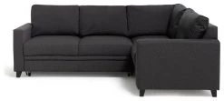Habitat Seattle Right Corner Fabric Sofa Bed - Charcoal -Sofa Discount Store 1834196 R Z002A