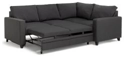 Habitat Seattle Right Corner Fabric Sofa Bed - Charcoal -Sofa Discount Store 1834196 R Z003A