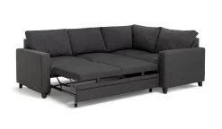 Habitat Seattle Right Corner Fabric Sofa Bed - Charcoal -Sofa Discount Store 1834196 R Z007A
