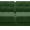 Habitat Hendricks Velvet 4 Seater Sofa - Moss Green 2 Habitat Hendricks Velvet 4 Seater Sofa - Moss Green -Sofa Discount Store 1938810 R Z001A