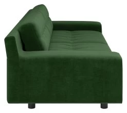 Habitat Hendricks Velvet 4 Seater Sofa - Moss Green -Sofa Discount Store 1938810 R Z004A