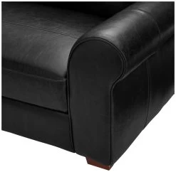 Habitat Salisbury Leather Right Hand Corner Sofa - Black 14 Habitat Salisbury Leather Right Hand Corner Sofa - Black -Sofa Discount Store 1958319 R Z009A