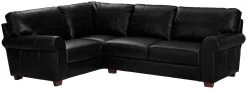 Habitat Salisbury Leather Right Hand Corner Sofa - Black 15 Habitat Salisbury Leather Right Hand Corner Sofa - Black -Sofa Discount Store 1958319 R Z015A