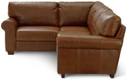 Habitat Salisbury Leather Right Hand Corner Sofa - Tan -Sofa Discount Store 1958326 R Z003A