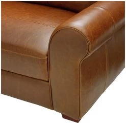 Habitat Salisbury Leather Right Hand Corner Sofa - Tan -Sofa Discount Store 1958326 R Z009A