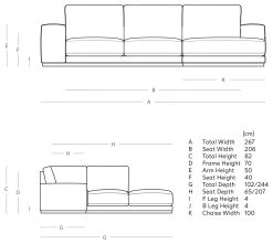 Swoon Denver Velvet Right Hand Corner Sofa - Biscuit 12 Swoon Denver Velvet Right Hand Corner Sofa - Biscuit -Sofa Discount Store 1972216 R E001