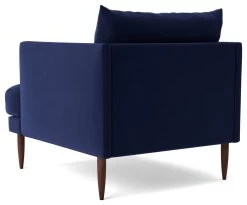 Swoon Kalmar Velvet Armchair - Ink Blue 16 Swoon Kalmar Velvet Armchair - Ink Blue -Sofa Discount Store 1973071 R Z004A