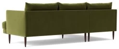 Swoon Kalmar Velvet Left Hand Corner Sofa - Fern Green -Sofa Discount Store 1973679 R Z004A