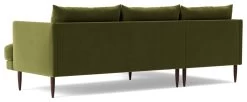 Swoon Kalmar Velvet Left Hand Corner Sofa - Fern Green -Sofa Discount Store 1973679 R Z005A