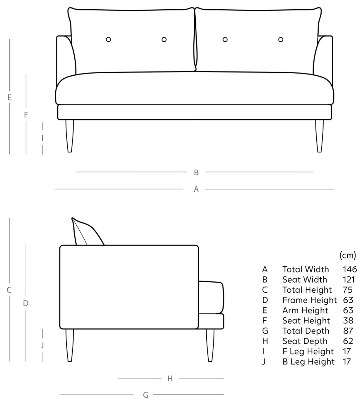 Swoon Kalmar Velvet 2 Seater Sofa - Silver Grey 6 Swoon Kalmar Velvet 2 Seater Sofa - Silver Grey - Image 4
