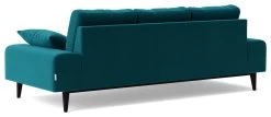 Swoon Tulum Velvet Left Hand Corner Sofa - Kingfisher Blue -Sofa Discount Store 1990360 R Z005A