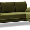 Swoon Tulum Velvet Right Hand Corner Sofa - Fern Green 2 Swoon Tulum Velvet Right Hand Corner Sofa - Fern Green -Sofa Discount Store 1990827 R Z001A