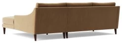 Swoon Turin Velvet Right Hand Corner Sofa - Biscuit 15 Swoon Turin Velvet Right Hand Corner Sofa - Biscuit -Sofa Discount Store 1991527 R Z005A