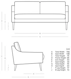 Swoon Turin Velvet 2 Seater Sofa - Burnt Orange -Sofa Discount Store 1995994 R E001