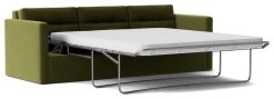 Swoon Berlin Velvet 3 Seater Sofa Bed - Fern Green -Sofa Discount Store 1996326 R Z002A