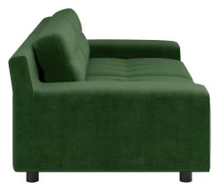 Habitat Hendricks Velvet 3 Seater Sofa - Moss Green -Sofa Discount Store 1996890 R Z004A