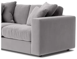 Swoon Althaea Velvet 2 Seater Sofa - Silver Grey 15 Swoon Althaea Velvet 2 Seater Sofa - Silver Grey -Sofa Discount Store 1997679 R Z004A