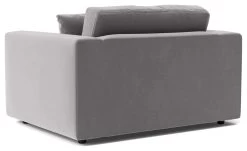 Swoon Althaea Velvet Cuddle Chair - Silver Grey 14 Swoon Althaea Velvet Cuddle Chair - Silver Grey -Sofa Discount Store 1998180 R Z004A