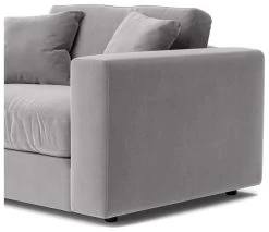 Swoon Althaea Velvet Cuddle Chair - Silver Grey 15 Swoon Althaea Velvet Cuddle Chair - Silver Grey -Sofa Discount Store 1998180 R Z005A