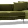 Swoon Alena Velvet Right Hand Corner Sofa - Fern Green