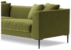 Swoon Alena Velvet 3 Seater Sofa - Fern Green 15 Swoon Alena Velvet 3 Seater Sofa - Fern Green -Sofa Discount Store 1999206 R Z004A