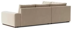 Swoon Denver Velvet Left Hand Corner Sofa - Taupe 17 Swoon Denver Velvet Left Hand Corner Sofa - Taupe -Sofa Discount Store 2003713 R Z005A