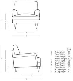 Swoon Charlbury Velvet Armchair - Biscuit -Sofa Discount Store 2003816 R E001