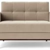 Swoon Berlin Velvet Cuddle Chair - Taupe -Sofa Discount Store 2004372 R Z001A