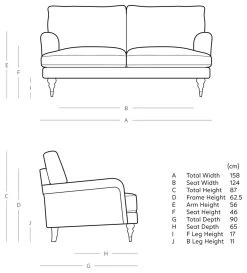 Swoon Charlbury Velvet 2 Seater Sofa - Fern Green -Sofa Discount Store 2005254 R E001