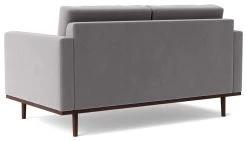 Swoon Berlin Velvet 2 Seater Sofa - Silver Grey 16 Swoon Berlin Velvet 2 Seater Sofa - Silver Grey -Sofa Discount Store 2006088 R Z005A