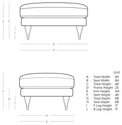 Swoon Charlbury Velvet Ottoman Footstool - Taupe 11 Swoon Charlbury Velvet Ottoman Footstool - Taupe -Sofa Discount Store 2006198 R E001