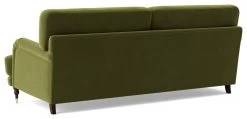 Swoon Charlbury Velvet 3 Seater Sofa - Fern Green -Sofa Discount Store 2006473 R Z005A