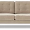 Swoon Porto Velvet 3 Seater Sofa - Taupe 1 Swoon Porto Velvet 3 Seater Sofa - Taupe -Sofa Discount Store 2007001 R Z001A