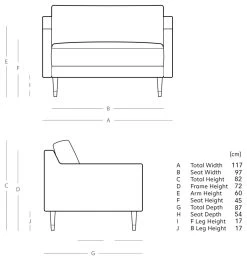 Swoon Rieti Velvet Cuddle Chair - Burnt Orange 12 Swoon Rieti Velvet Cuddle Chair - Burnt Orange -Sofa Discount Store 2008684 R E001