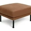 Habitat Moore Leather Ottoman Footstool - Tan -Sofa Discount Store 2009432 R Z001A
