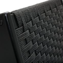 Habitat Faro Woven Paper Rope And Oak Accent Chair - Black 20 Habitat Faro Woven Paper Rope And Oak Accent Chair - Black -Sofa Discount Store 2013112 R Z006A